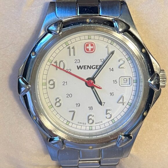 Ladies Wenger Swiss Stainless Steel Quartz Watch 7020X - Picture 1 of 14
